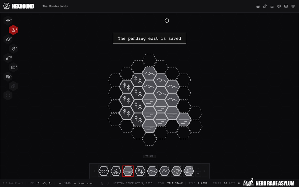 A pending save warning with Retry saving, followed by the recovered editor.